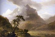 Asher Brown Durand Alpine View,Near Meyringen USA oil painting artist